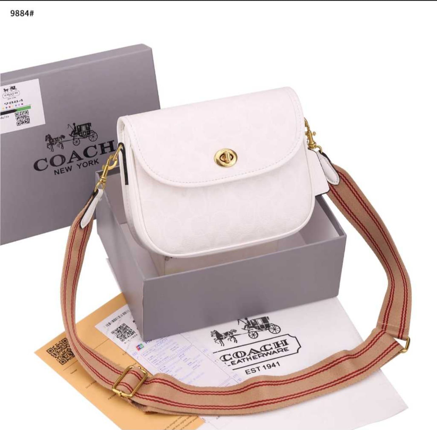 COACH WILLOW SADDLE BAG