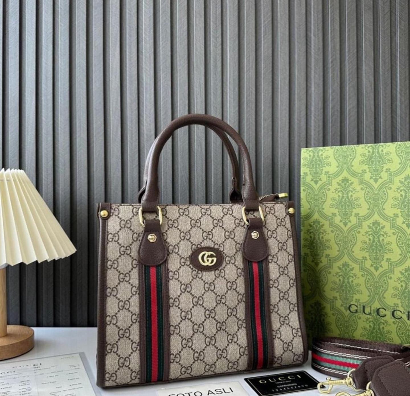 Tas Gucci Handbag Tas selempang wanita Tote 3088