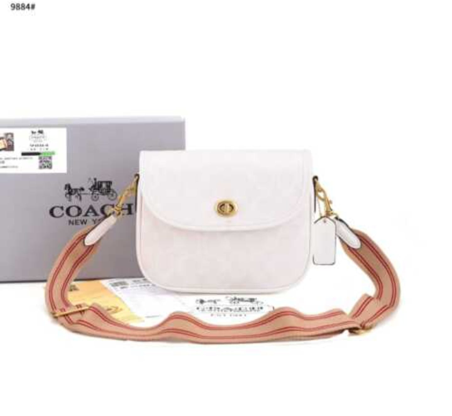 COACH WILLOW SADDLE BAG