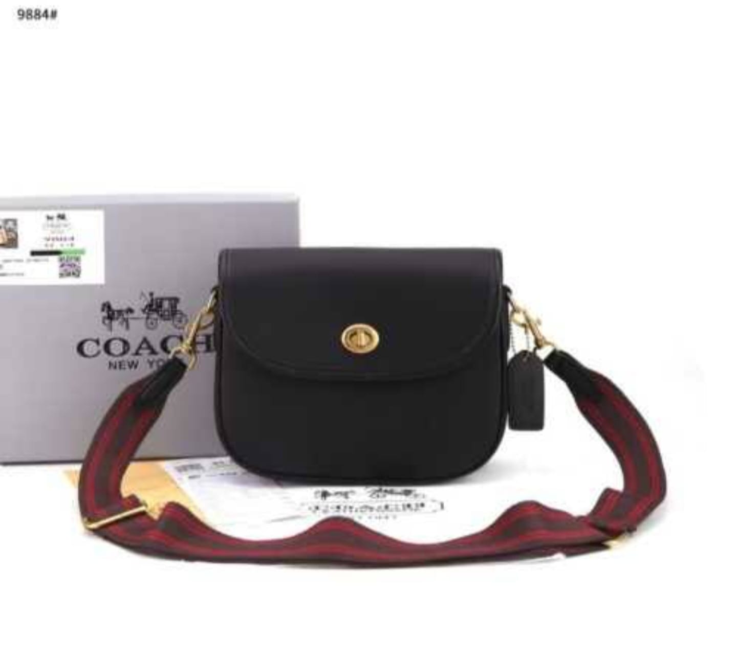 COACH WILLOW SADDLE BAG