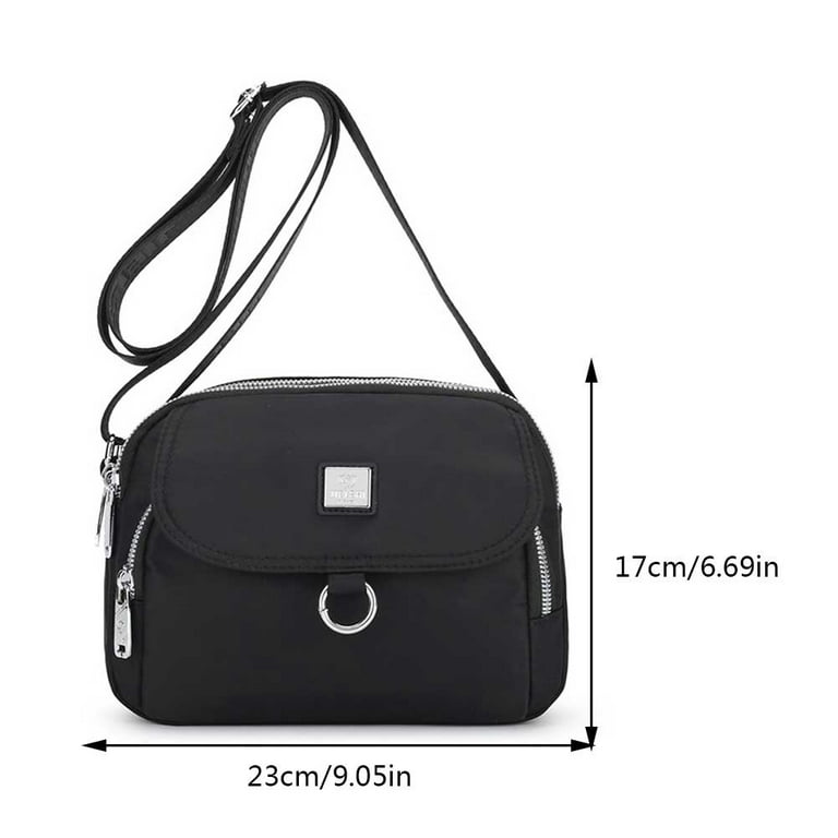 New *3 Zippers* Crossbody Cellphone Bags